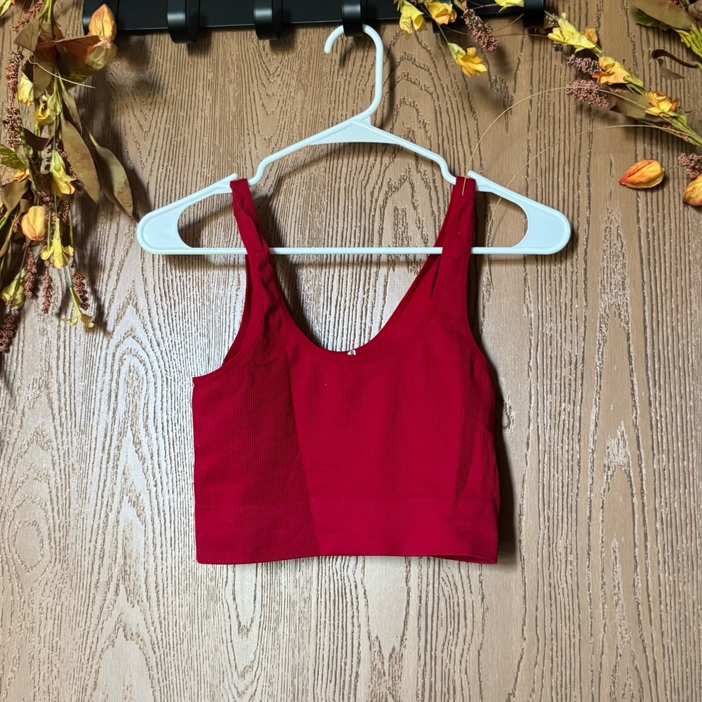 Red Women's Tank Top